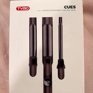 TYMO CUES 3-in-1 Interchangeable Curling Iron - Black
